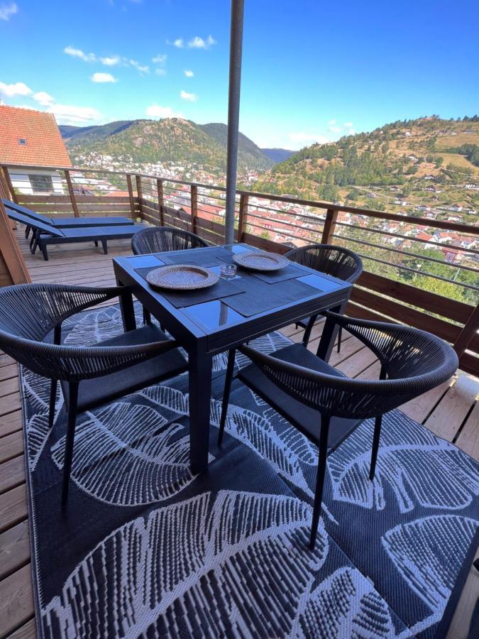 Magnifique Appartement Classe 4 Etoiles Avec Sauna Et Terrasse Dans Chalet Ла-Бресс Экстерьер фото